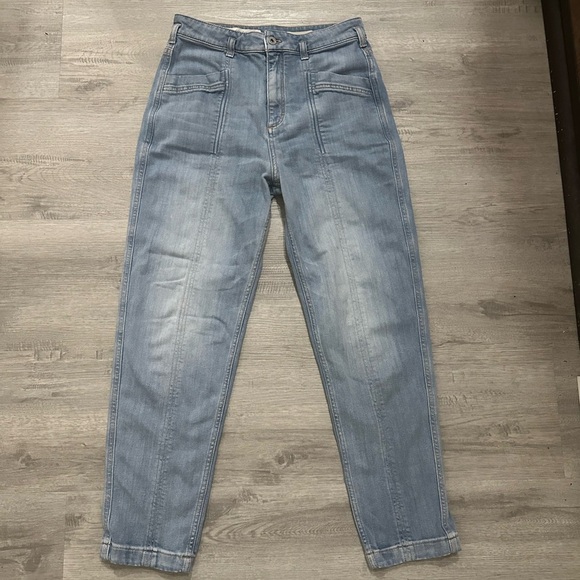Pilcro Light Blue distressed Denim Jeans Sz 27 - Picture 1 of 7